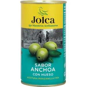 Aceitunas Sabor Anchoa con Hueso en Lata