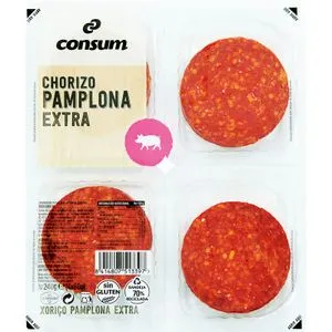 Chorizo Pamplona Lonchas