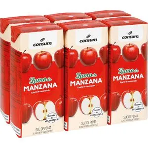 Zumo Manzana Concentrado Pack de 6