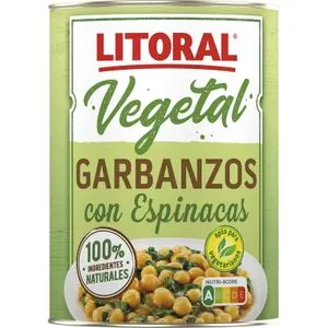 Garbanzos con Espinacas