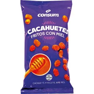 Cacahuetes con Miel