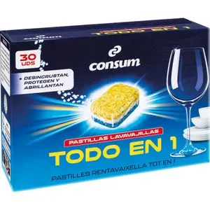 Pastillas Lavavajillas Todo en 1