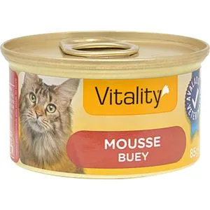 Comida Húmeda Gatos Mousse de Buey