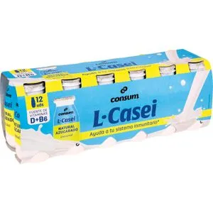 L Casei Natural Azucarado Pack 12 Ud.