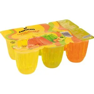 Postre Gelificado Sabor Multifrutas Pack 6