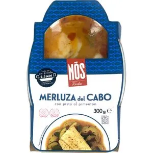 Merluza con Pisto al Pimentón