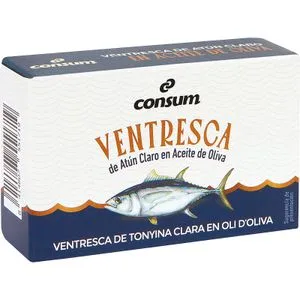 Ventresca de Atún Claro en Aceite de Oliva