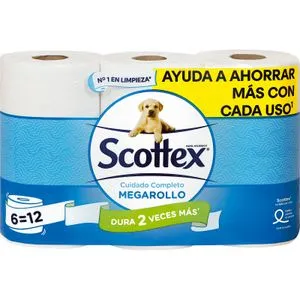 Higiénico Megarollo 6 Rollos
