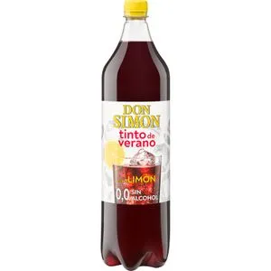 Tinto Verano Limón Sin Alcohol Botella Pet
