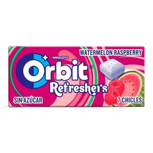 Chicle Refresher's Sandía y Frambuesa