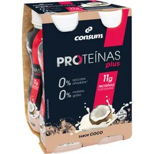Yogur Líquido 0%0% Proteína sabor Coco