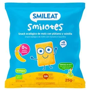 Smilotes de Maiz Plátano y Vainilla