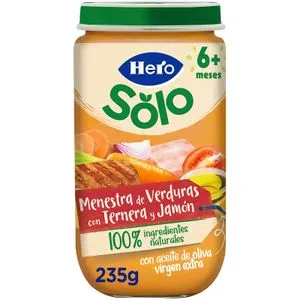Tarrito Verdura con Jamón y Ternera