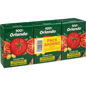 Tomate Frito Oliva Brik Pack de 3