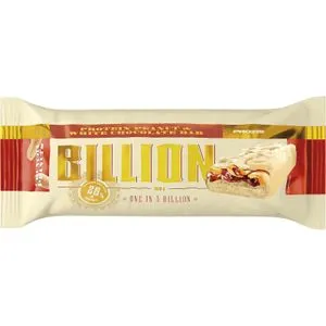 Barrita Protei. Cacahuete Chocolate Blanco Billion