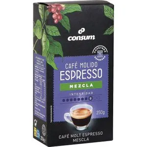 Café Espresso Mezcla Molido