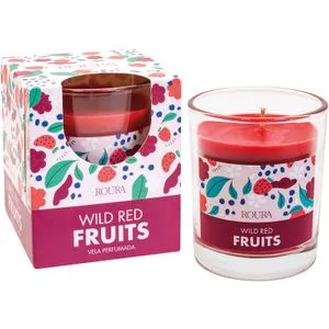 Vela en Vaso Satinado Frutas del Bosque