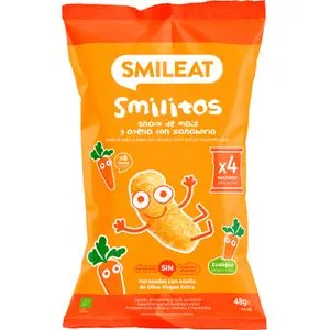 Smilito Snacks Maiz Avena y Zanahoria