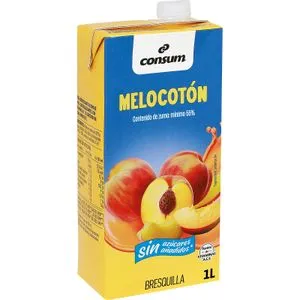 Bebida de Melocotón sin Azúcares Añadidos