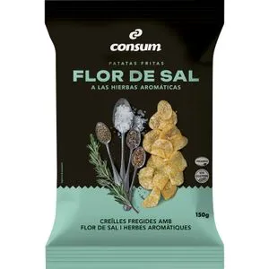 Patatas Fritas Flor de Sal con Hierbas Aromáticas