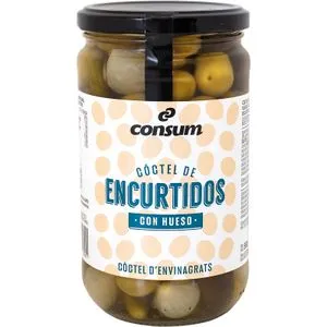 Cóctel Aceit.Encurtidos con Hueso