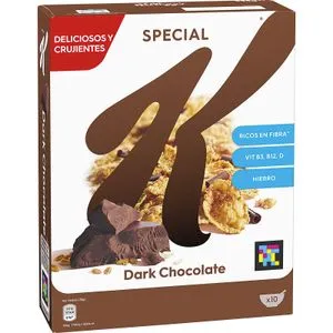 Copos de Cereales con Chocolate Negro