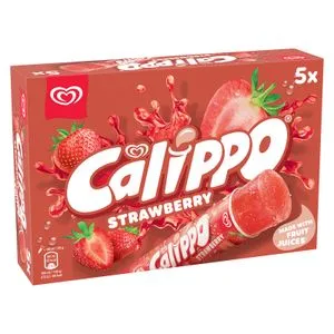 Calippo de Fresa Pack de 5 Unidades