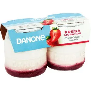 Yogur Original con Fresas Pack 2 Und.