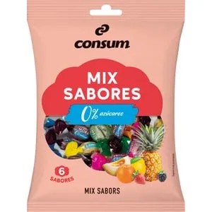 Caramelo Mix Frutas sin Azúcar
