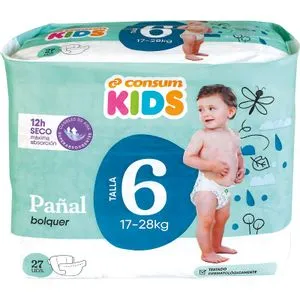 Pañal Talla 6 17-28 Kg