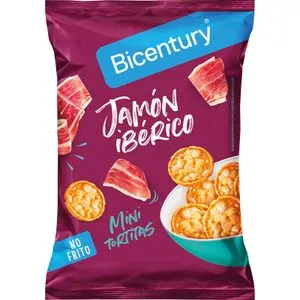 Mini Tortitas de Maíz Sabor Jamón Ibérico