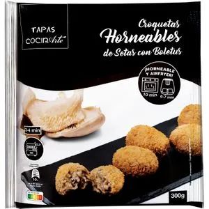 Croquetas de Setas con Boletus Horneable
