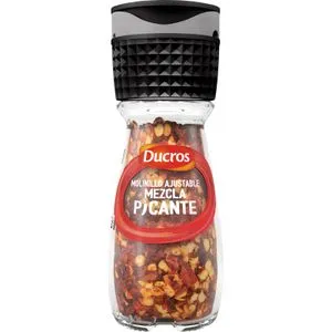 Molinillo Ajustable Mezcla Picante Frasco