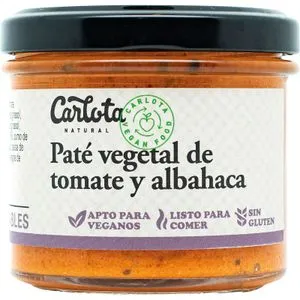 Paté Vegetal de Tomate y Albahaca
