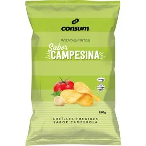 Patatas Fritas Lisas Sabor Campesinas