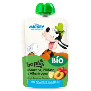 Pouche Bío Plátano Manzana Albaricoque
