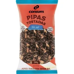 Pipas Tostadas sin Sal Paquete