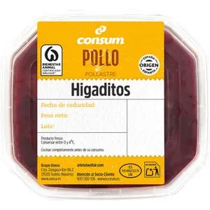 Higaditos de Pollo