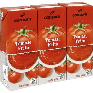 Tomate Frito Brik Pack de 3