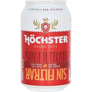 Cerveza sin Filtrar Lata