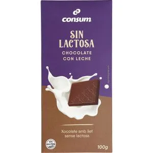 Chocolate con Leche sin Lactosa