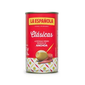 Aceitunas Verdes Rellenas de Anchoa