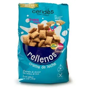 Cereales Rellenos Leche sin Gluten