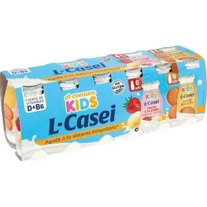 L Casei Fresa-Plátano y Galleta Pack 12 ud.