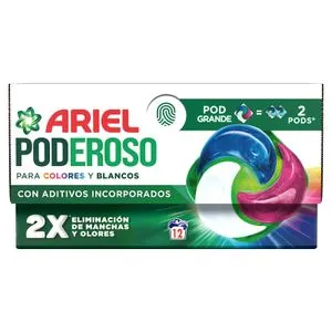 Detergente Cápsulas Poderoso