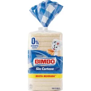 Pan Molde Sin Corteza