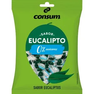 Caramelo Eucalipto sin Azúcar
