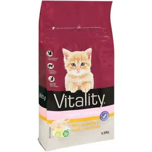 Comida Seca Gato Júnior Rico en Pollo y Arroz