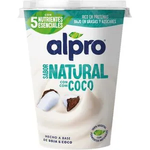 Postre de Soja con Coco