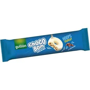 Chocobom Crunchy Hoop Chocolate Blanco
